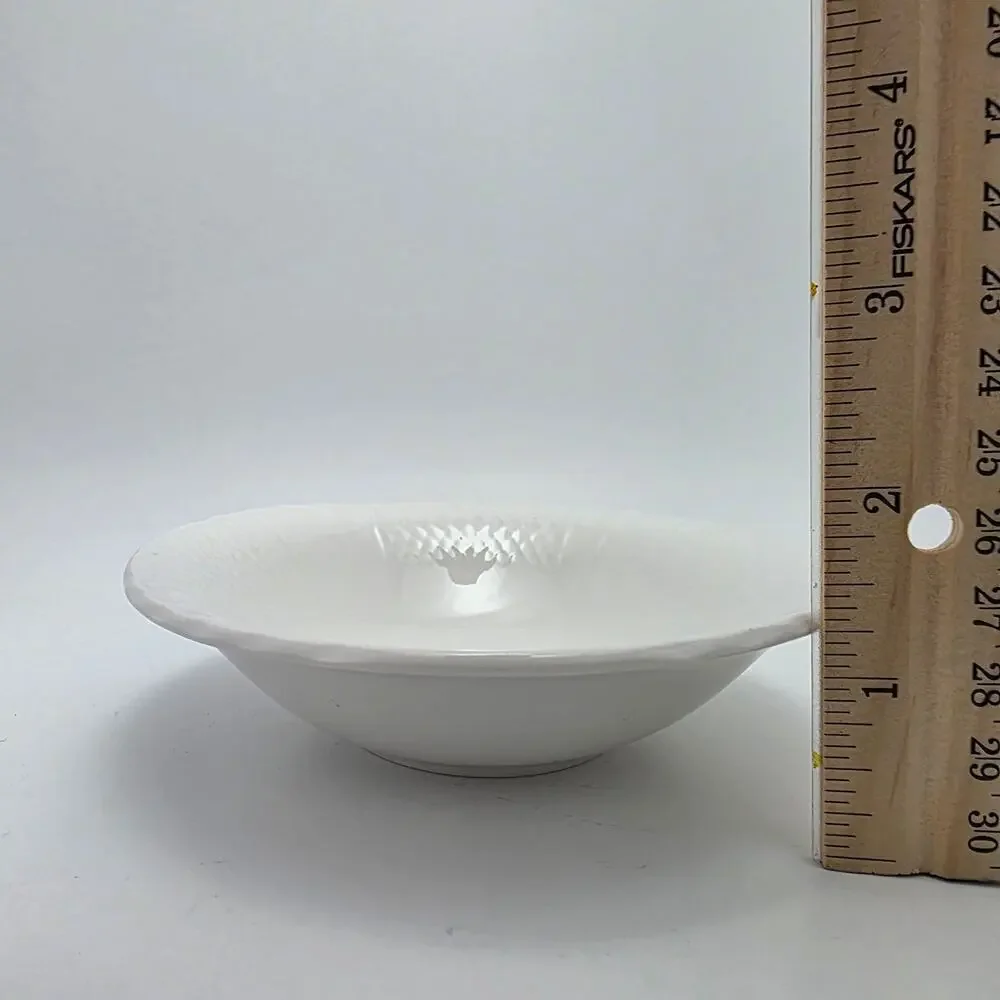 Farberware 5” Berry Bowls Set Of 8 Lattice White 4482
